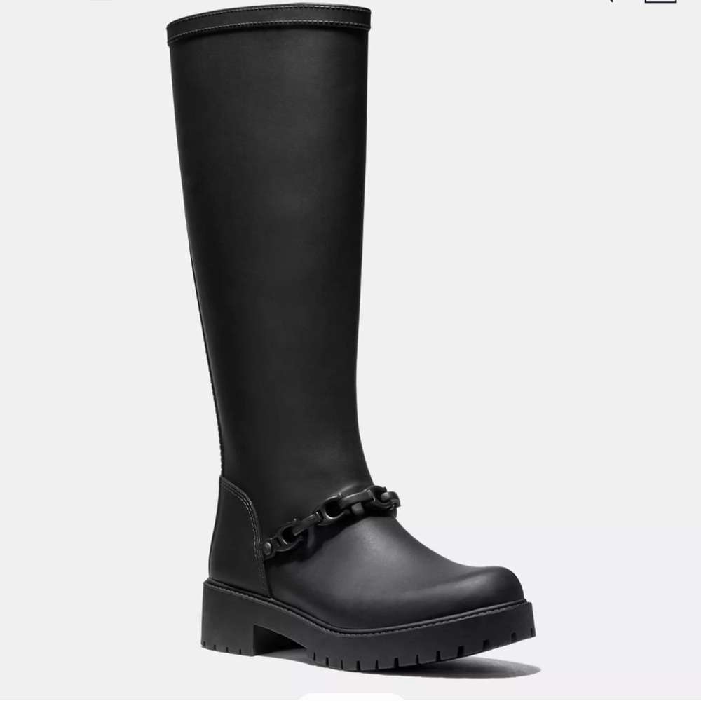 COACH Westerly Tall Rain Boots